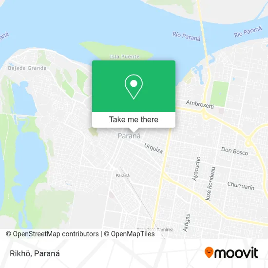 Rikhö map