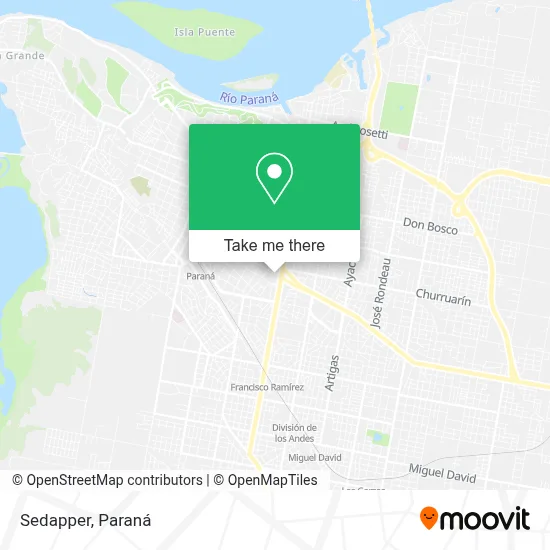 Sedapper map