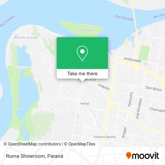 Ruma Showroom map