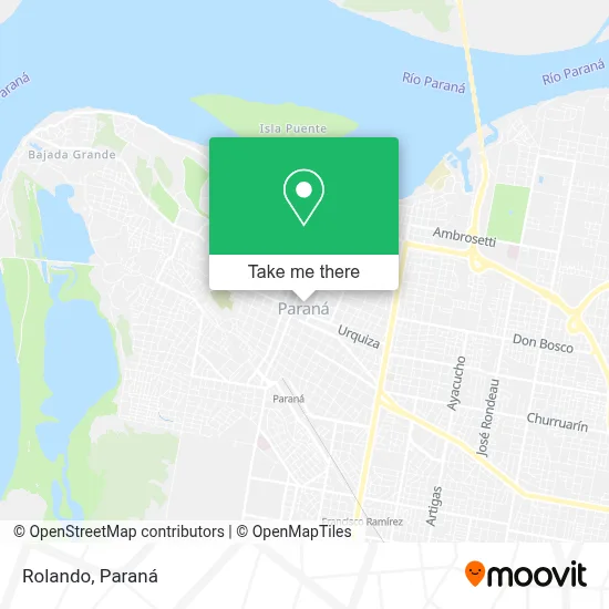 Rolando map