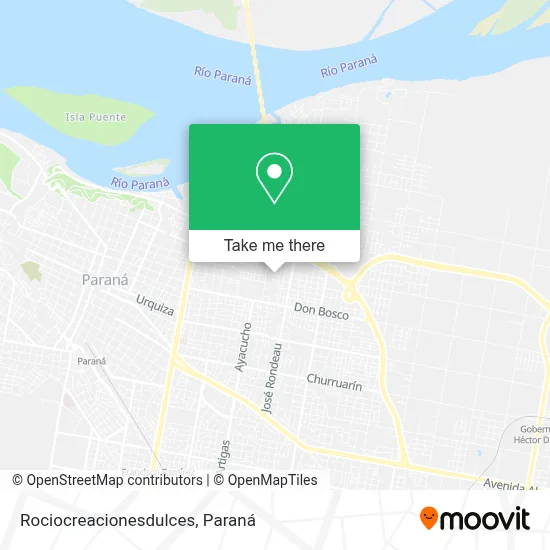 Rociocreacionesdulces map