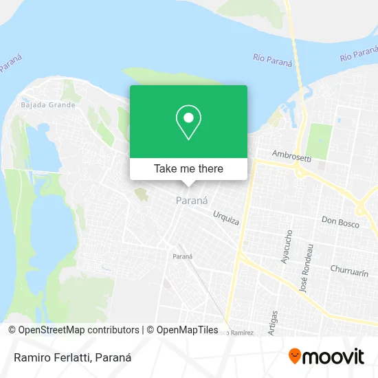 Ramiro Ferlatti map