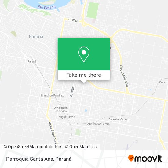 Parroquia Santa Ana map