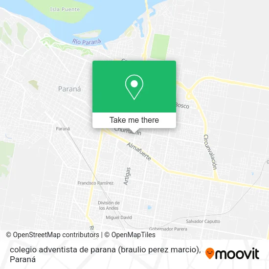 Mapa de colegio adventista de parana (braulio perez marcio)