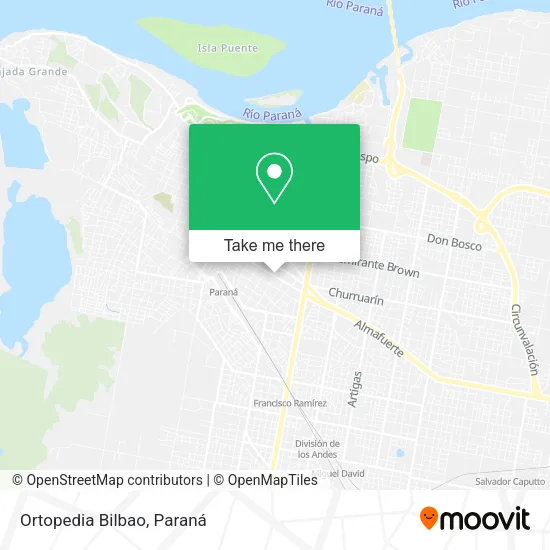 Mapa de Ortopedia Bilbao