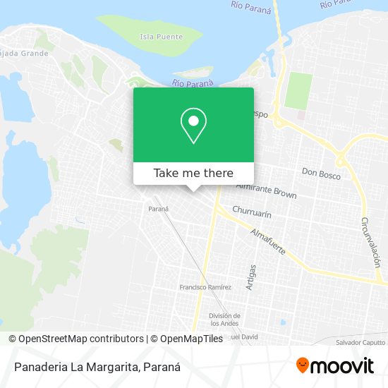 Panaderia La Margarita map