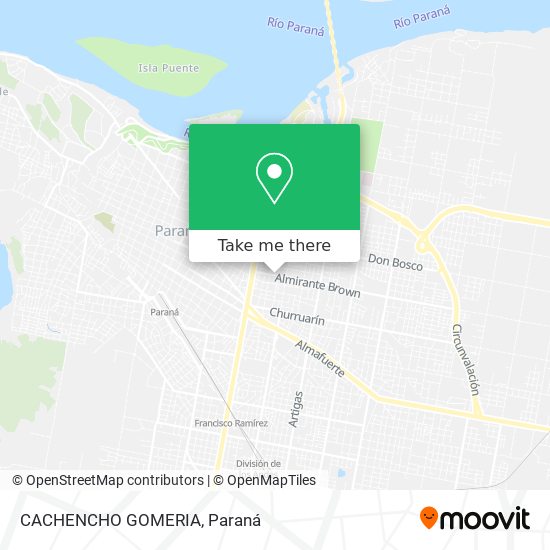 Mapa de CACHENCHO GOMERIA