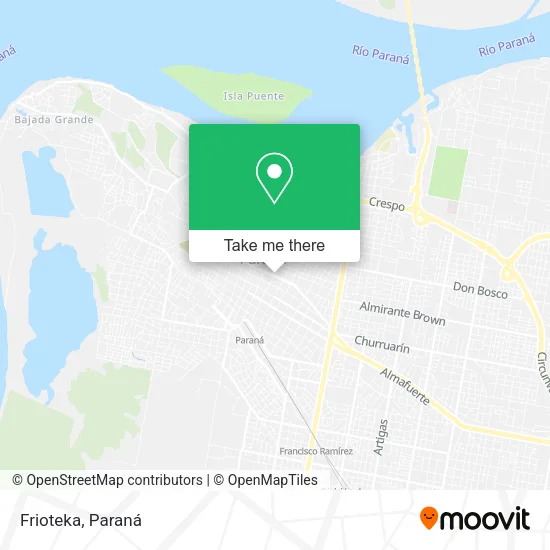 Mapa de Frioteka