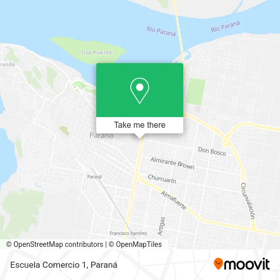 Escuela Comercio 1 map