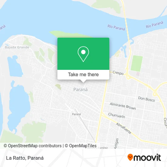 Mapa de La Ratto