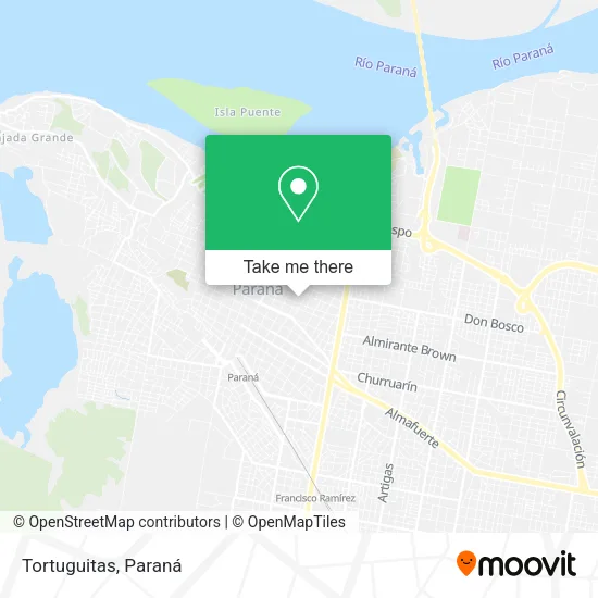 Mapa de Tortuguitas