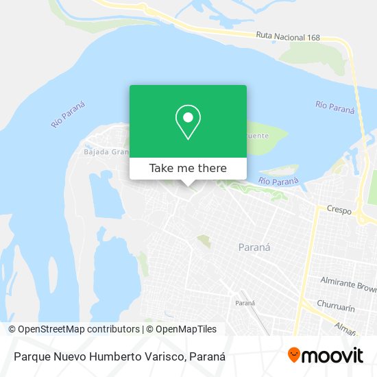 Mapa de Parque Nuevo Humberto Varisco