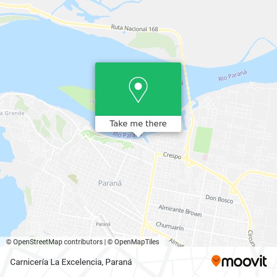 Carnicería La Excelencia map