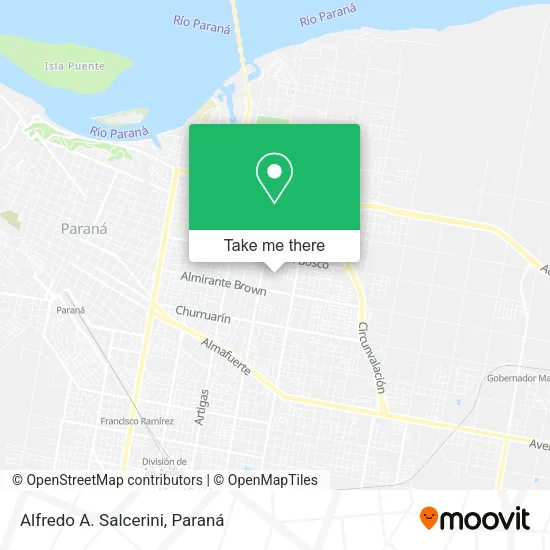 Mapa de Alfredo A. Salcerini