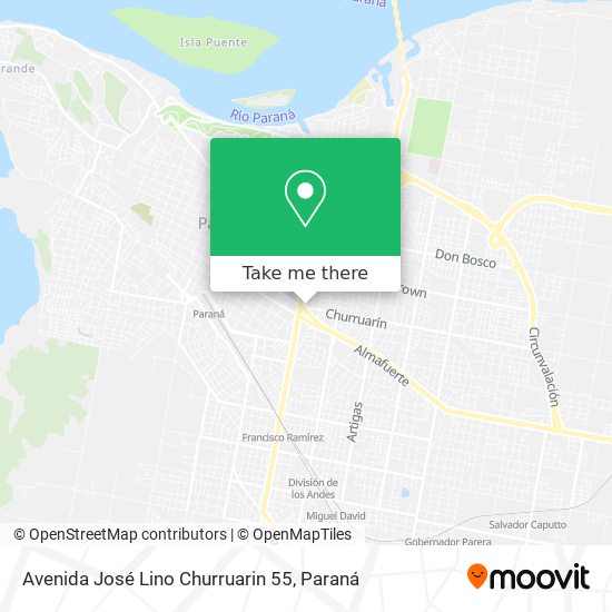 Avenida José Lino Churruarin 55 map