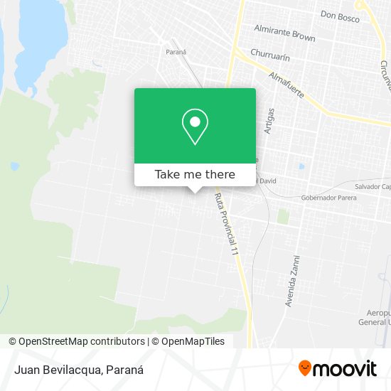 Juan Bevilacqua map