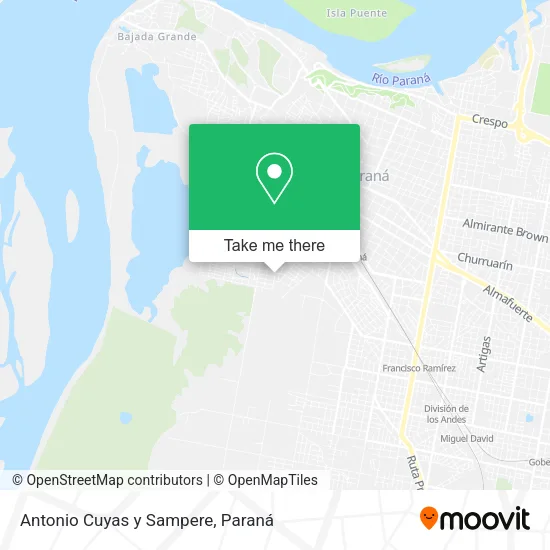 Antonio Cuyas y Sampere map