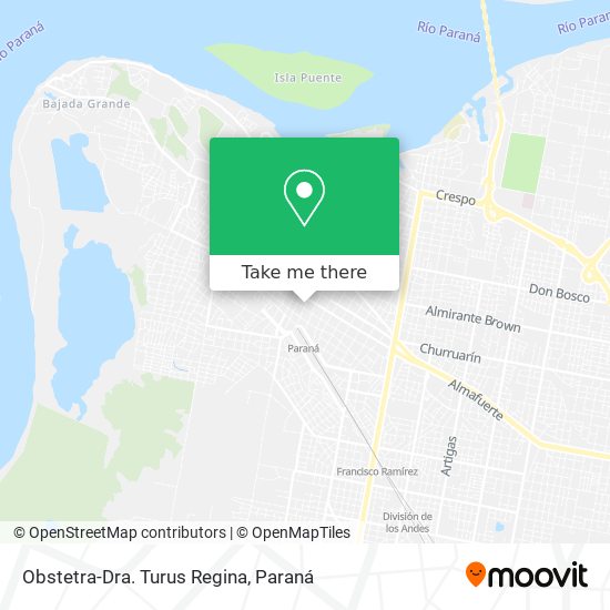 Mapa de Obstetra-Dra. Turus Regina