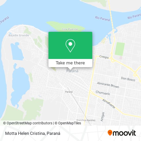 Motta Helen Cristina map