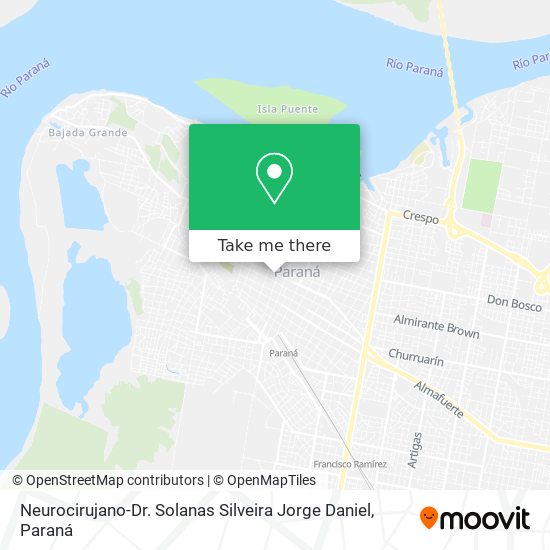 Neurocirujano-Dr. Solanas Silveira Jorge Daniel map
