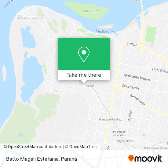 Batto Magali Estefania map