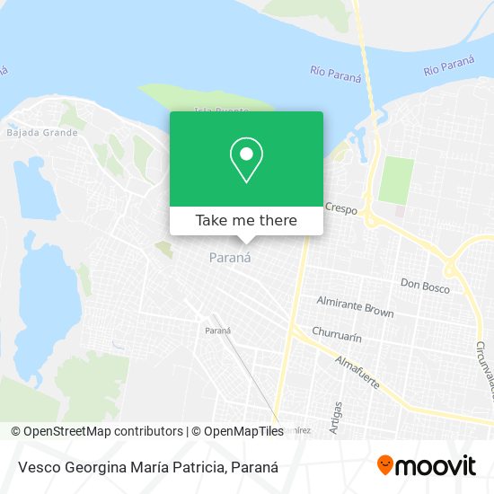 Vesco Georgina María Patricia map