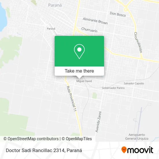 Doctor Sadi Rancillac 2314 map
