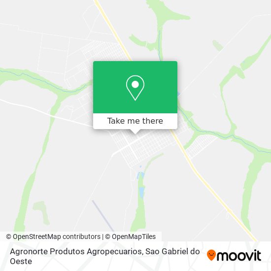 Agronorte Produtos Agropecuarios map