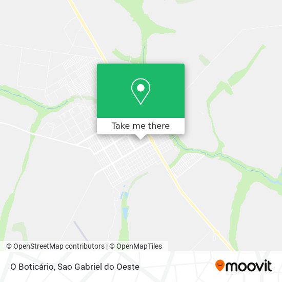 O Boticário map