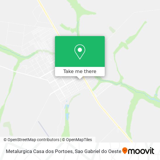 Metalurgica Casa dos Portoes map