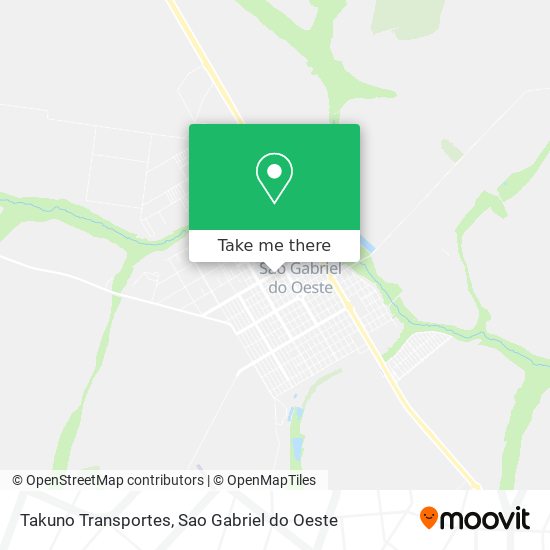 Takuno Transportes map