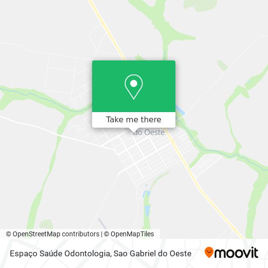 Espaço Saúde Odontologia map