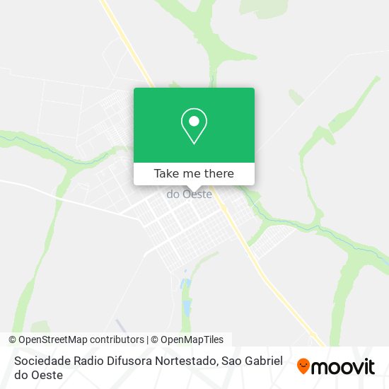 Sociedade Radio Difusora Nortestado map