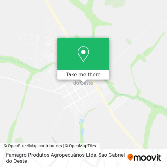 Famagro Produtos Agropecuários Ltda map