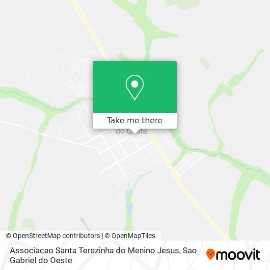 Associacao Santa Terezinha do Menino Jesus map