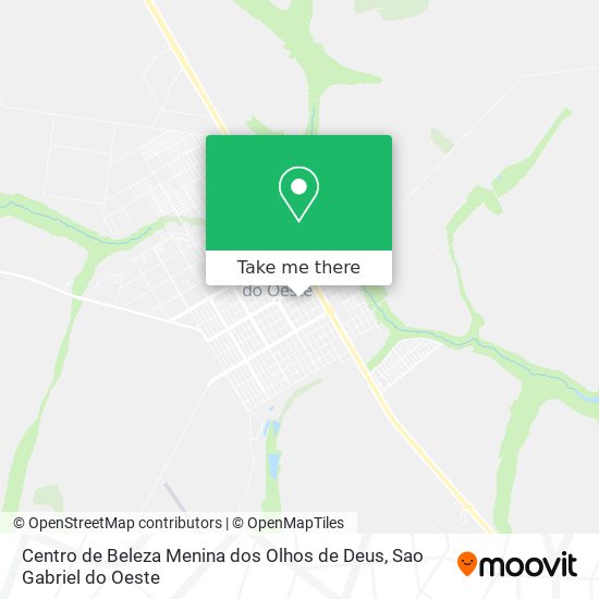 Centro de Beleza Menina dos Olhos de Deus map