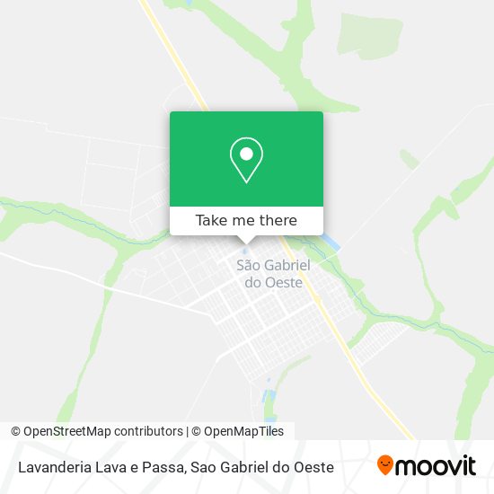Lavanderia Lava e Passa map