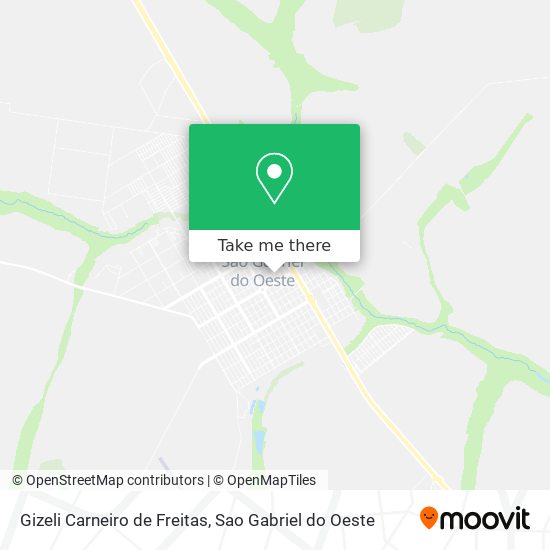 Gizeli Carneiro de Freitas map