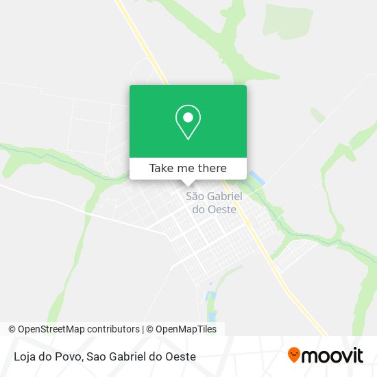 Loja do Povo map