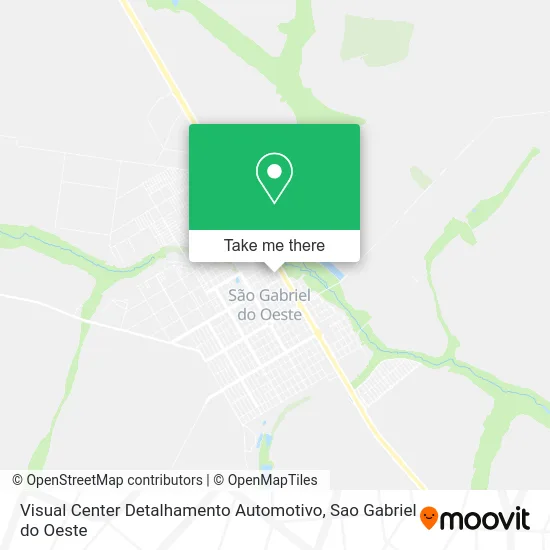Visual Center Detalhamento Automotivo map