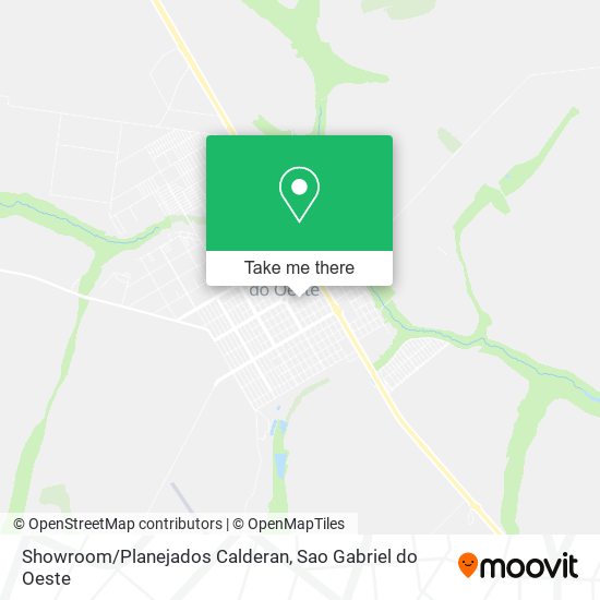 Showroom/Planejados Calderan map