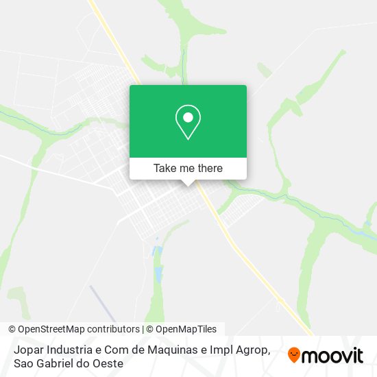 Mapa Jopar Industria e Com de Maquinas e Impl Agrop