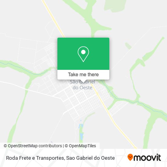 Roda Frete e Transportes map