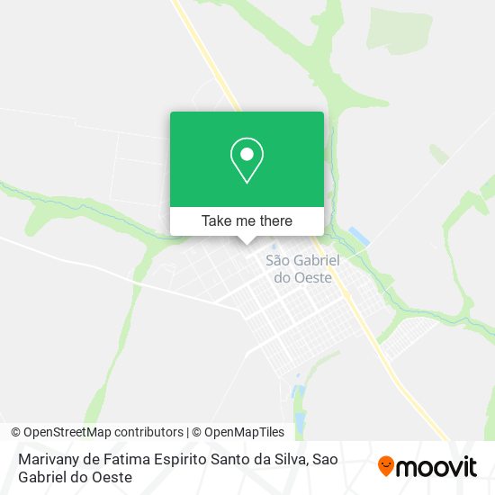 Mapa Marivany de Fatima Espirito Santo da Silva