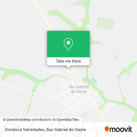 Dondoca Variedades map