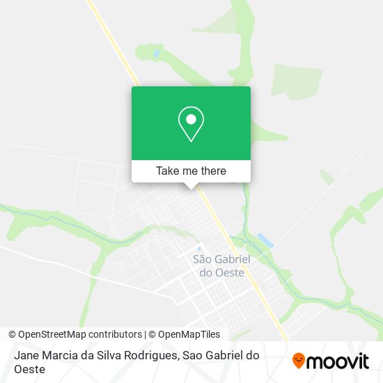 Jane Marcia da Silva Rodrigues map