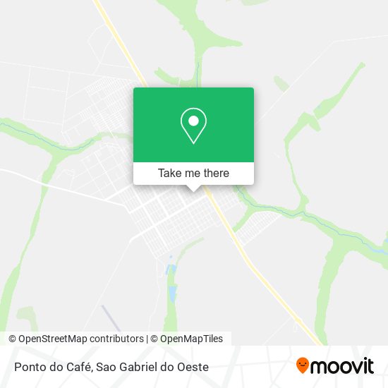 Mapa Ponto do Café