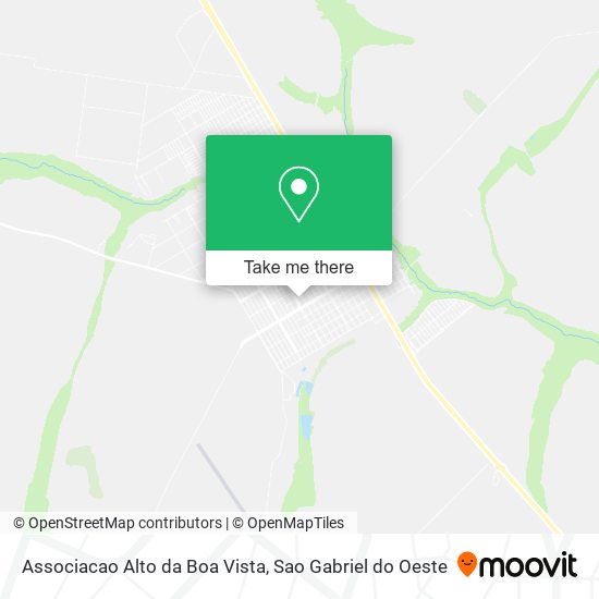 Mapa Associacao Alto da Boa Vista