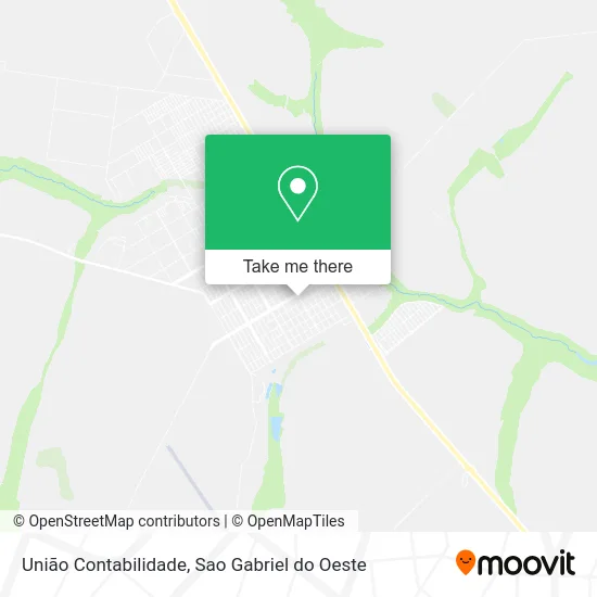 União Contabilidade map