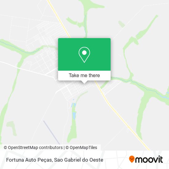 Mapa Fortuna Auto Peças